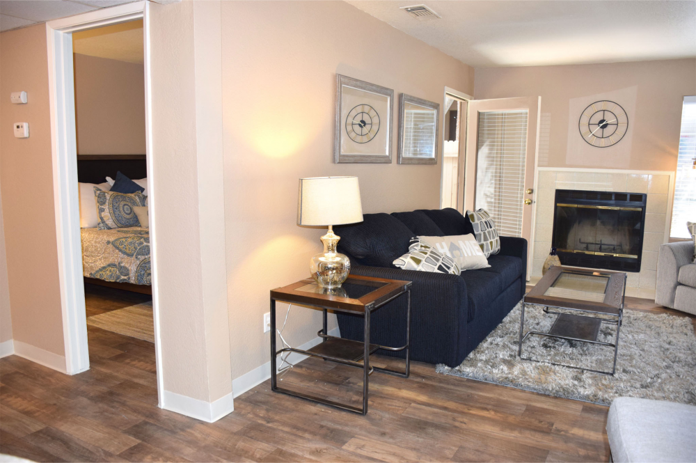 Take a tour today and view Living, kitchen, dining 10 for yourself at the Walnut Village Apartments